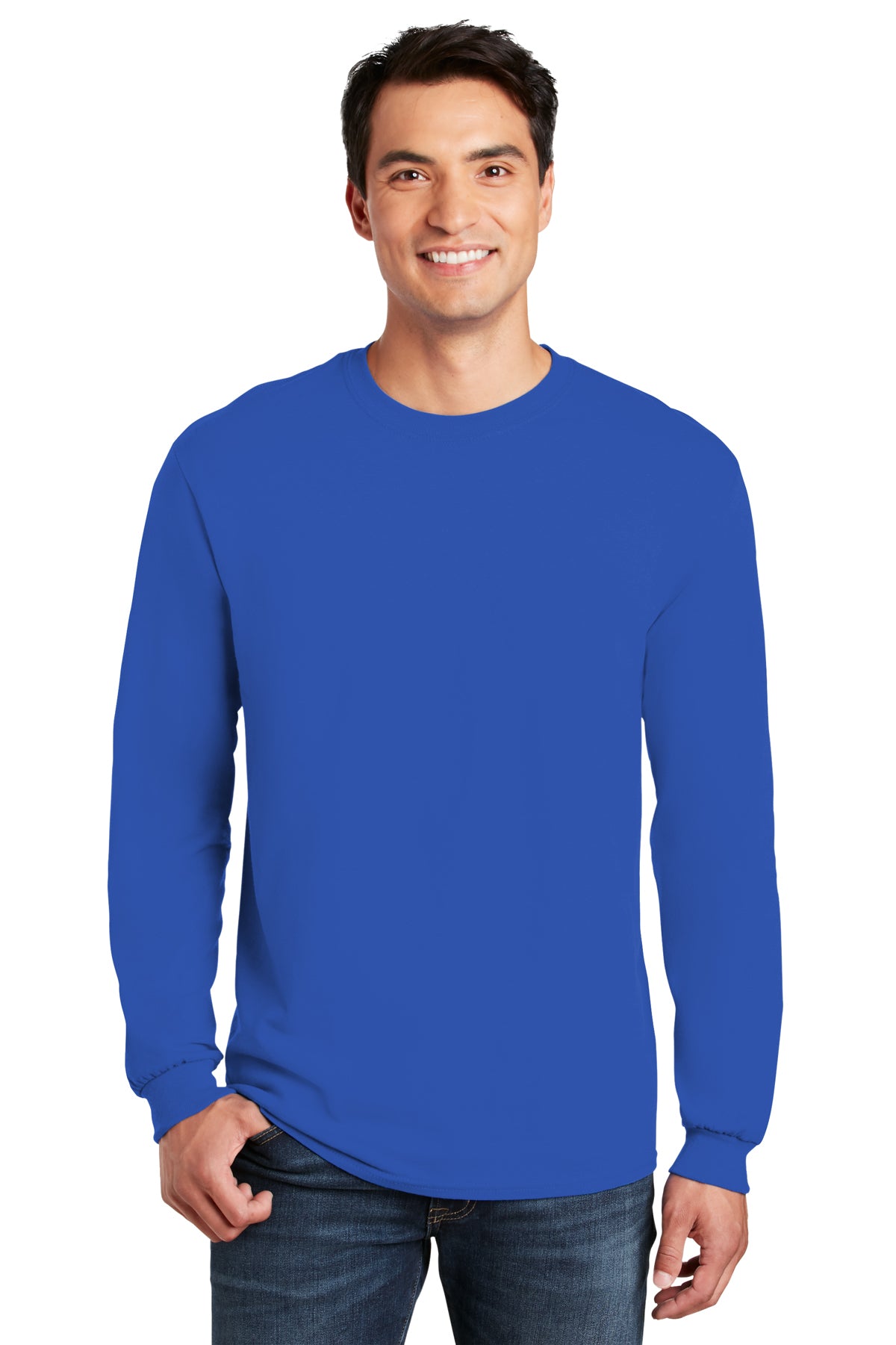 Adult Gildan Heavy Cotton Long Sleeve Tee