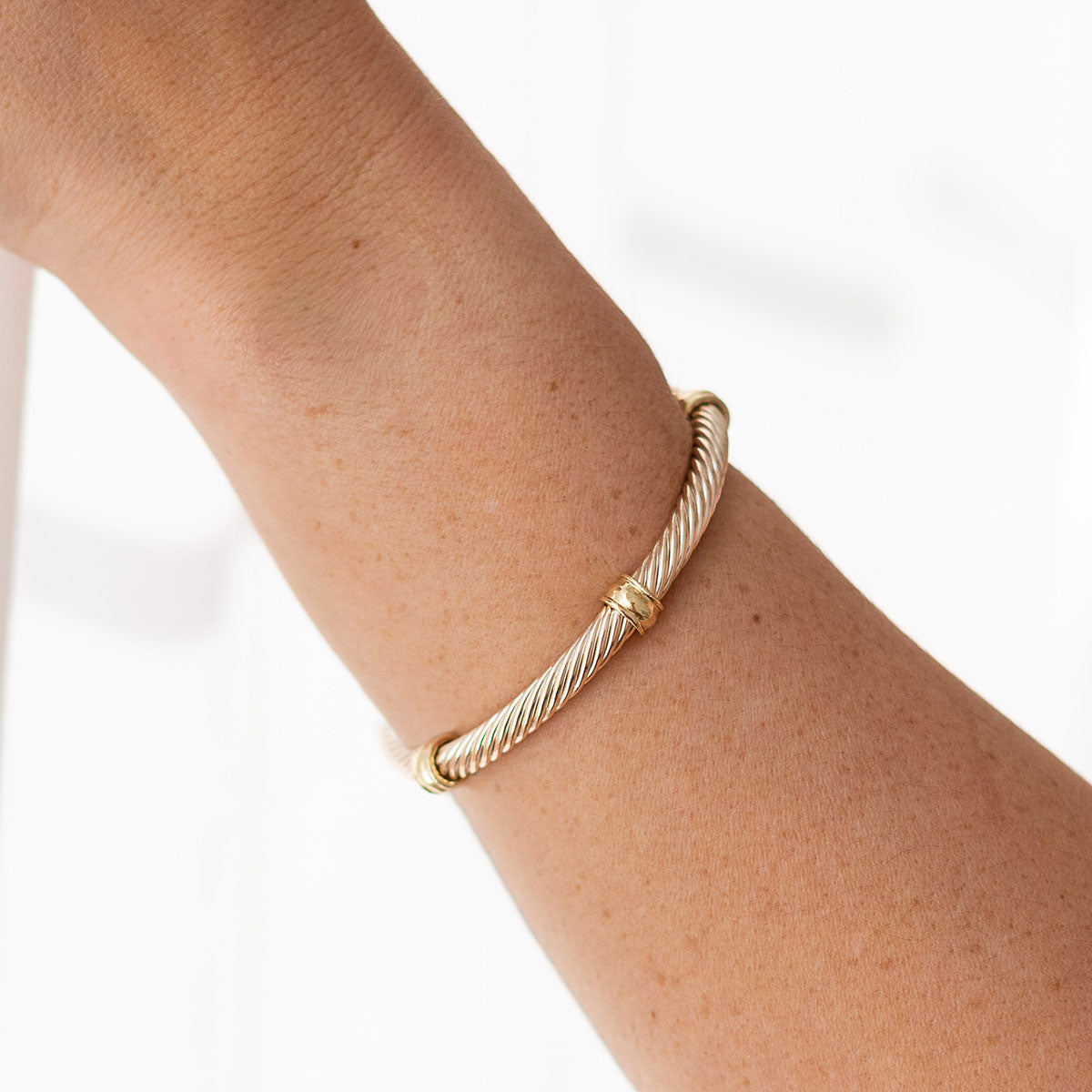 Cable Cuff Bracelet