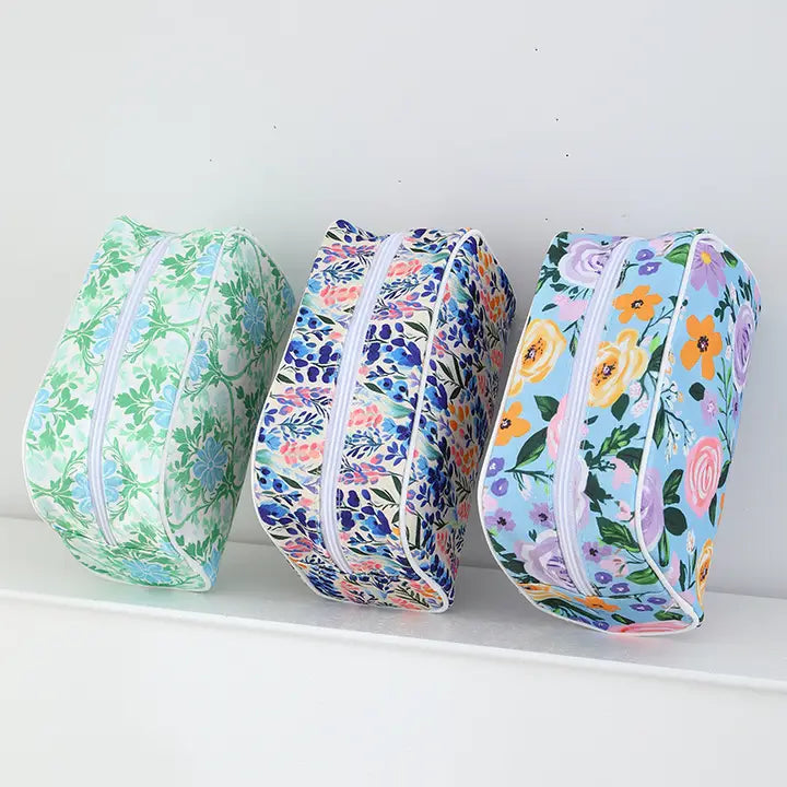 Canvas Cosmetic Case
