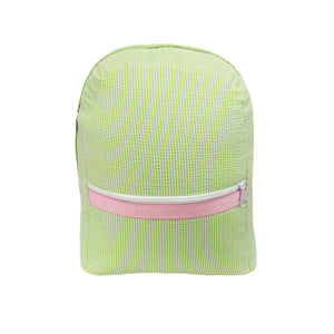 Seersucker Backpack Large