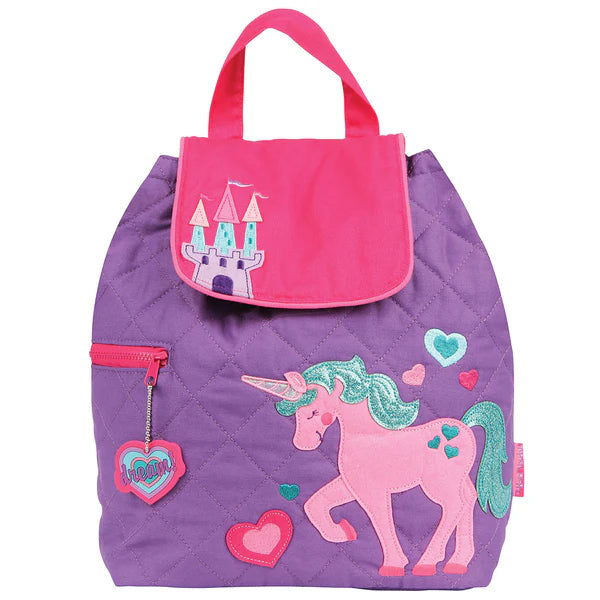 Girls Quilted Backpack