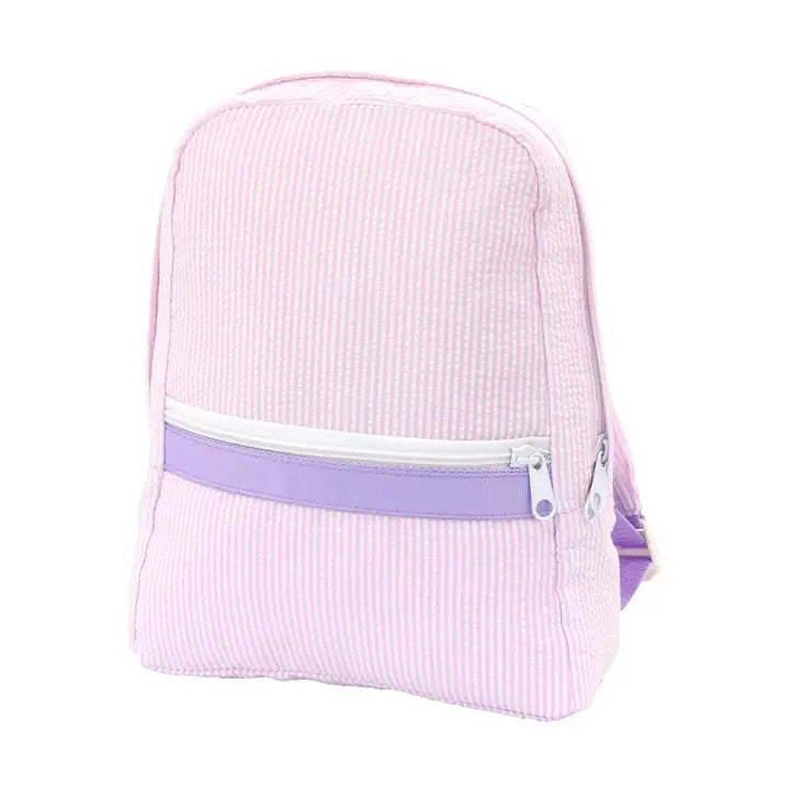 Seersucker Backpack Small