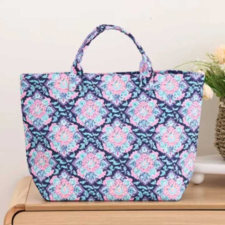 Canvas Floral Tote