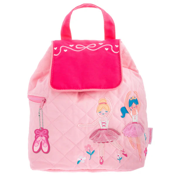 Girls Quilted Backpack