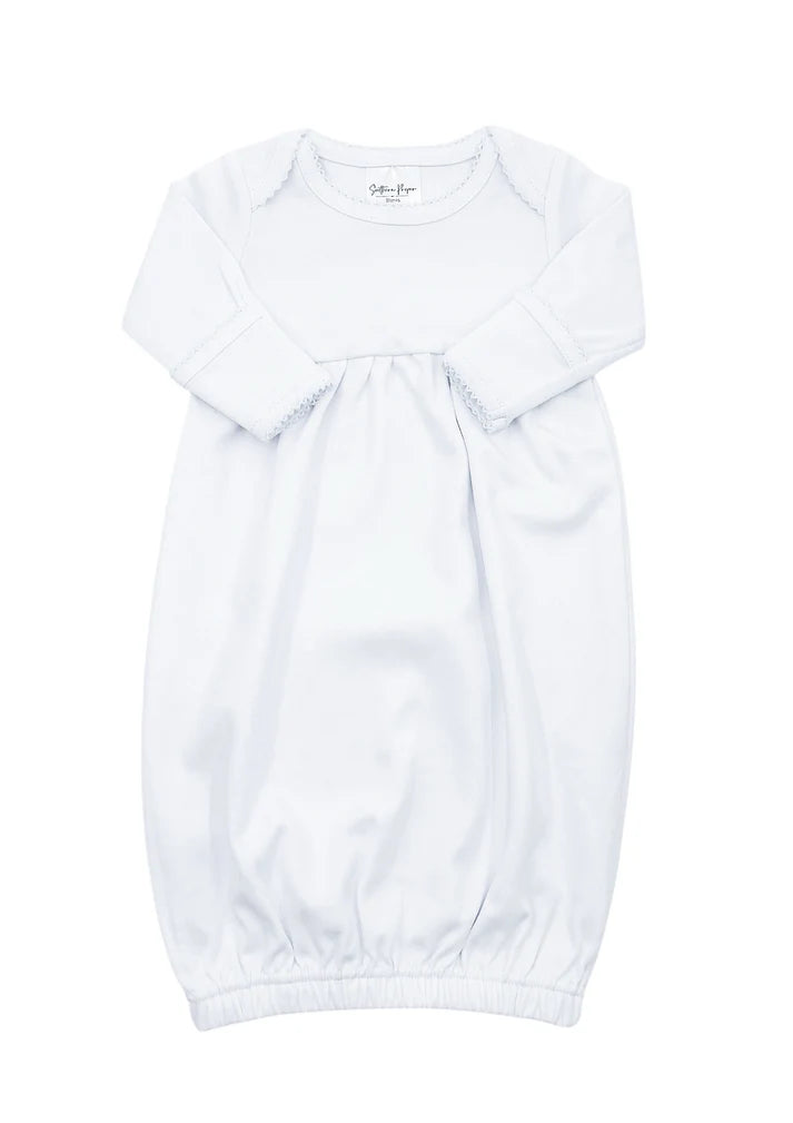 Picot Trim Gown Includes Monogram