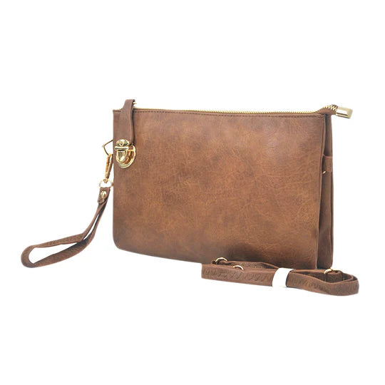 Sarah Distressed Clutch/Crossbody
