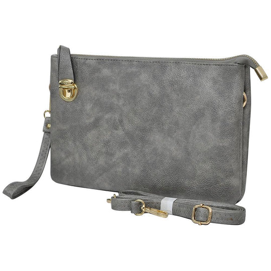 Sarah Distressed Clutch/Crossbody