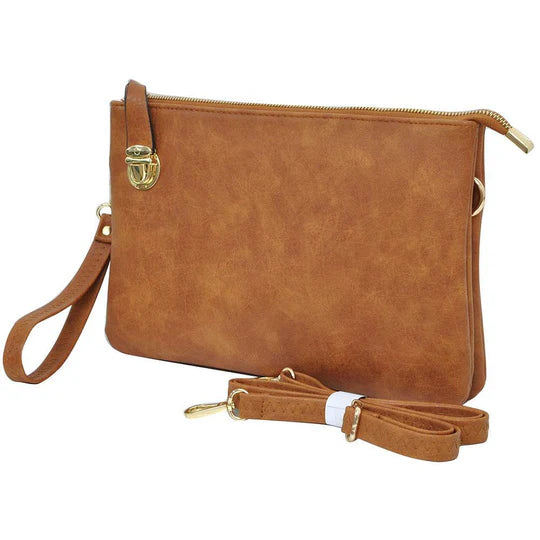 Sarah Distressed Clutch/Crossbody