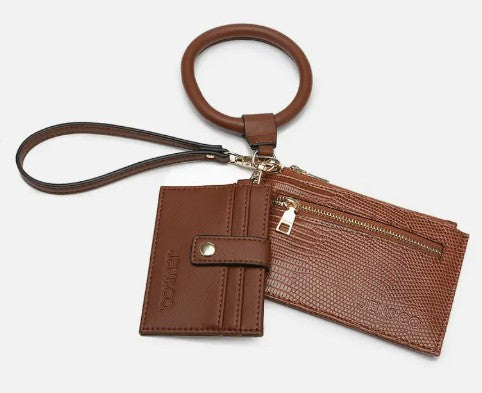 Libby Lizard Double Wallet Bangle