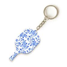 Pickleball Paddle Keychains