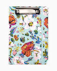 Sea Air Floral Mini Clipboard Folio