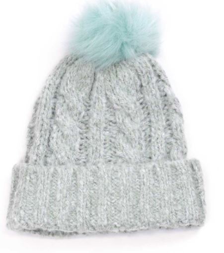 Addison Pom Pom Beanie