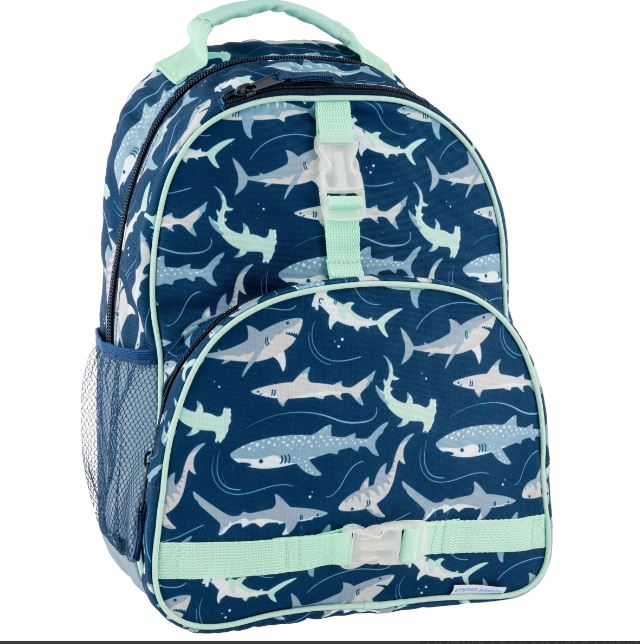 All Over Print Backpacks Navy Shark All Over Print Backpacks Navy Shark