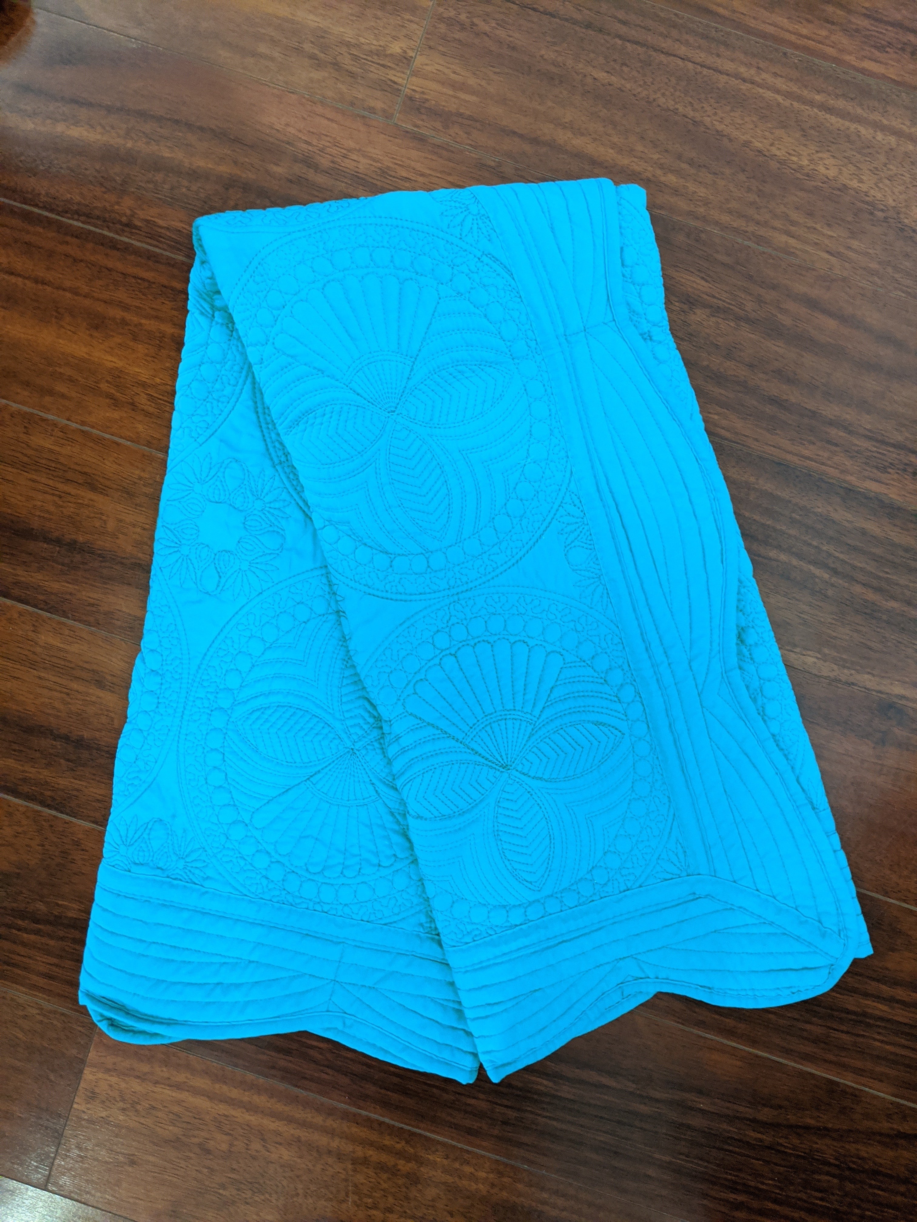 Heirloom Quilted Baby Blanket