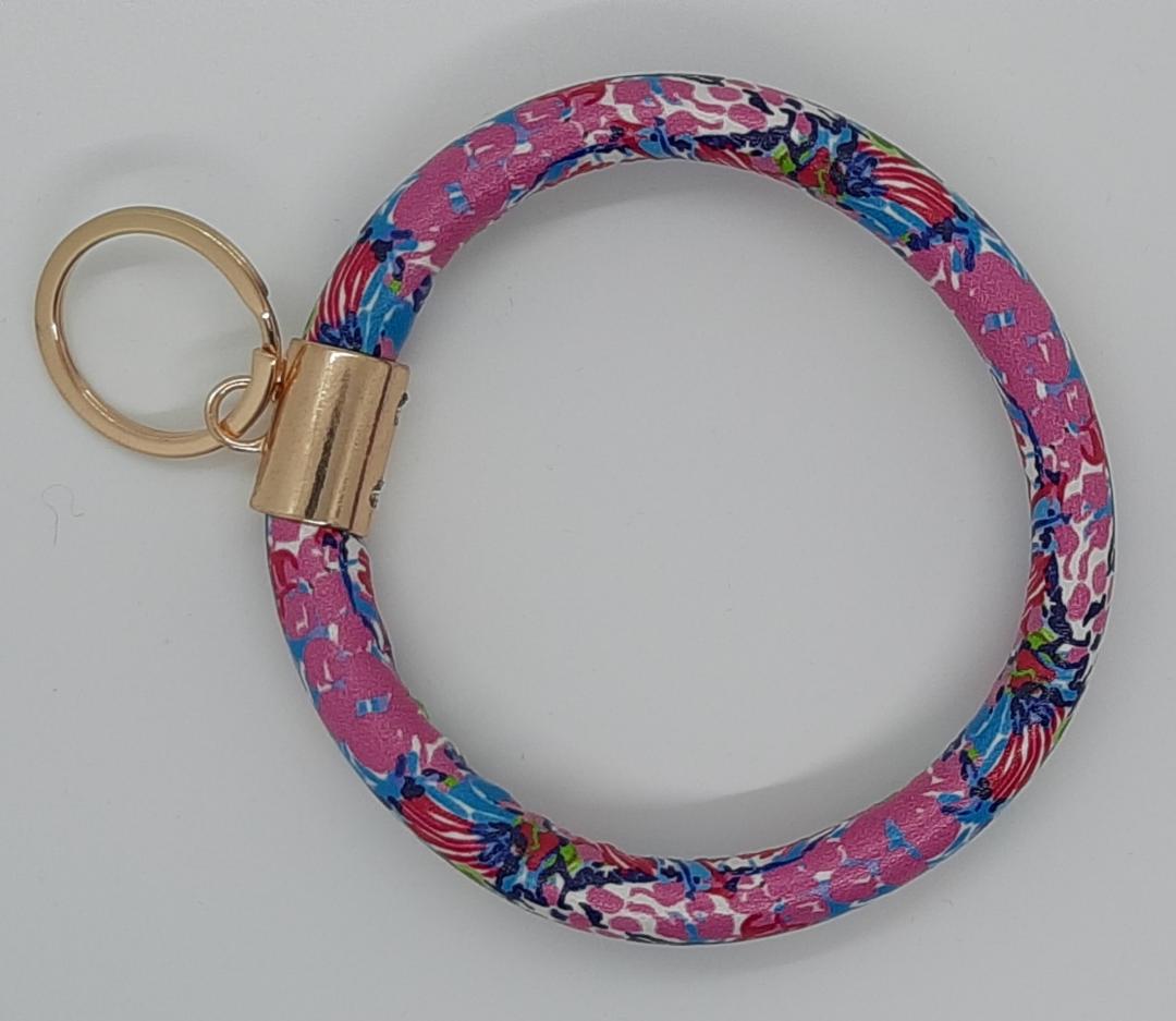 Key Chain Bangle Cuff