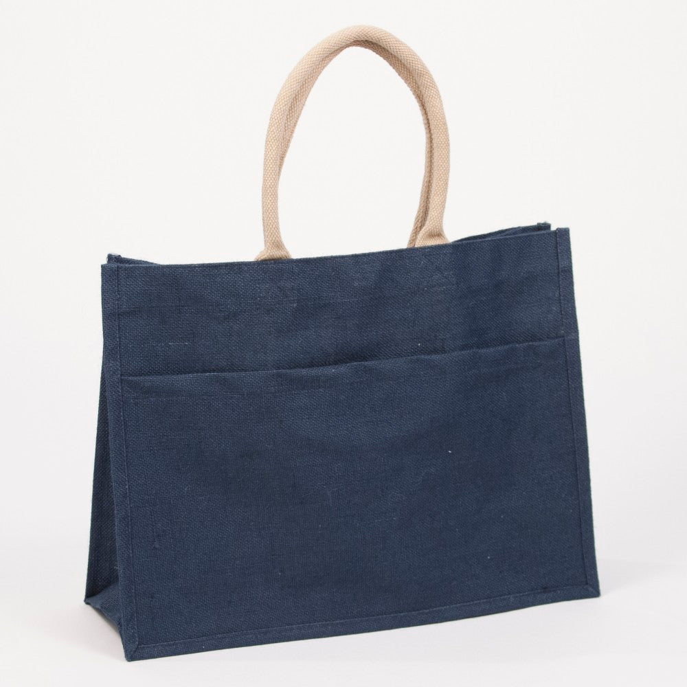 Jute Pocket Tote