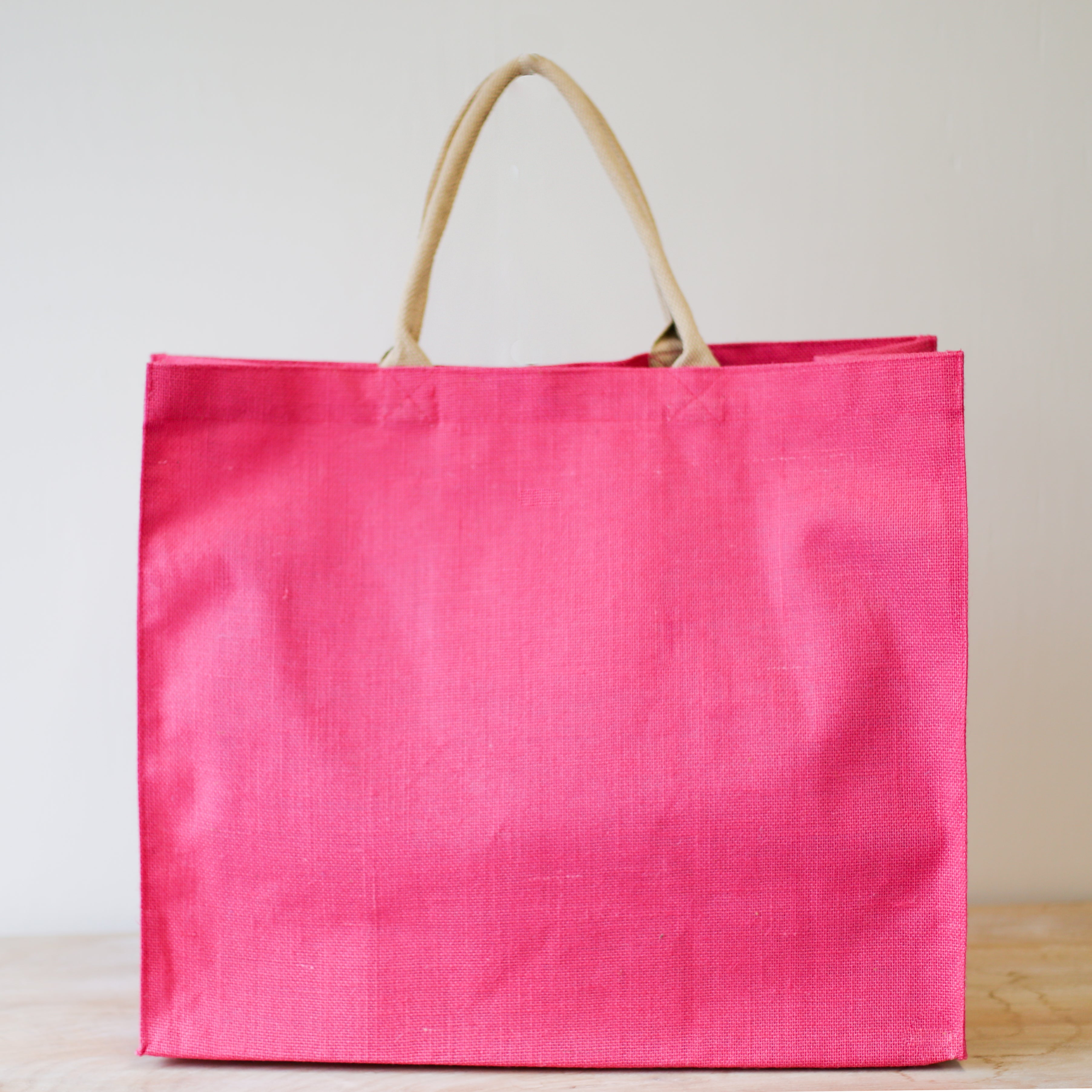 Jute Carryall Tote