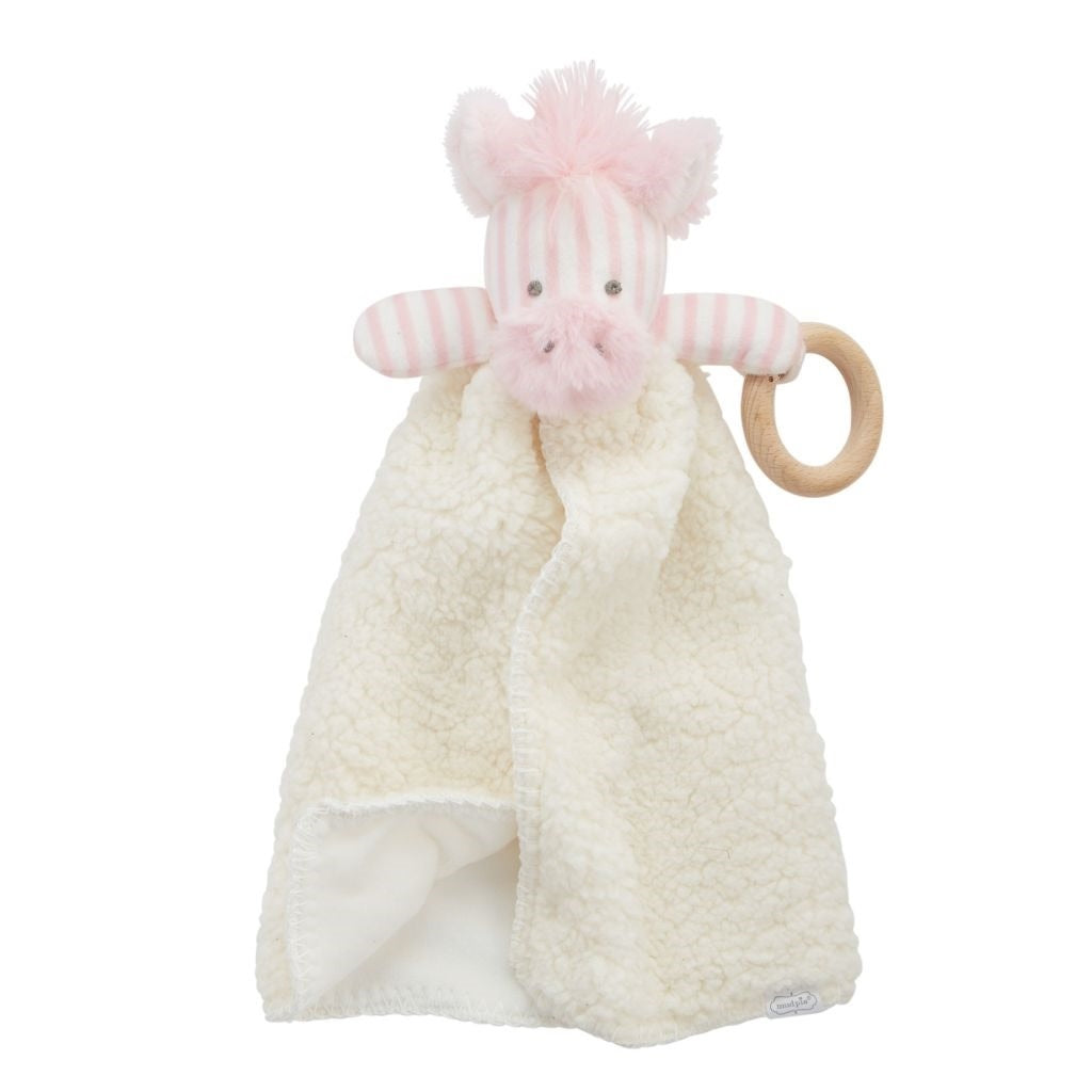 Pink Safari Baby Teething Woobie