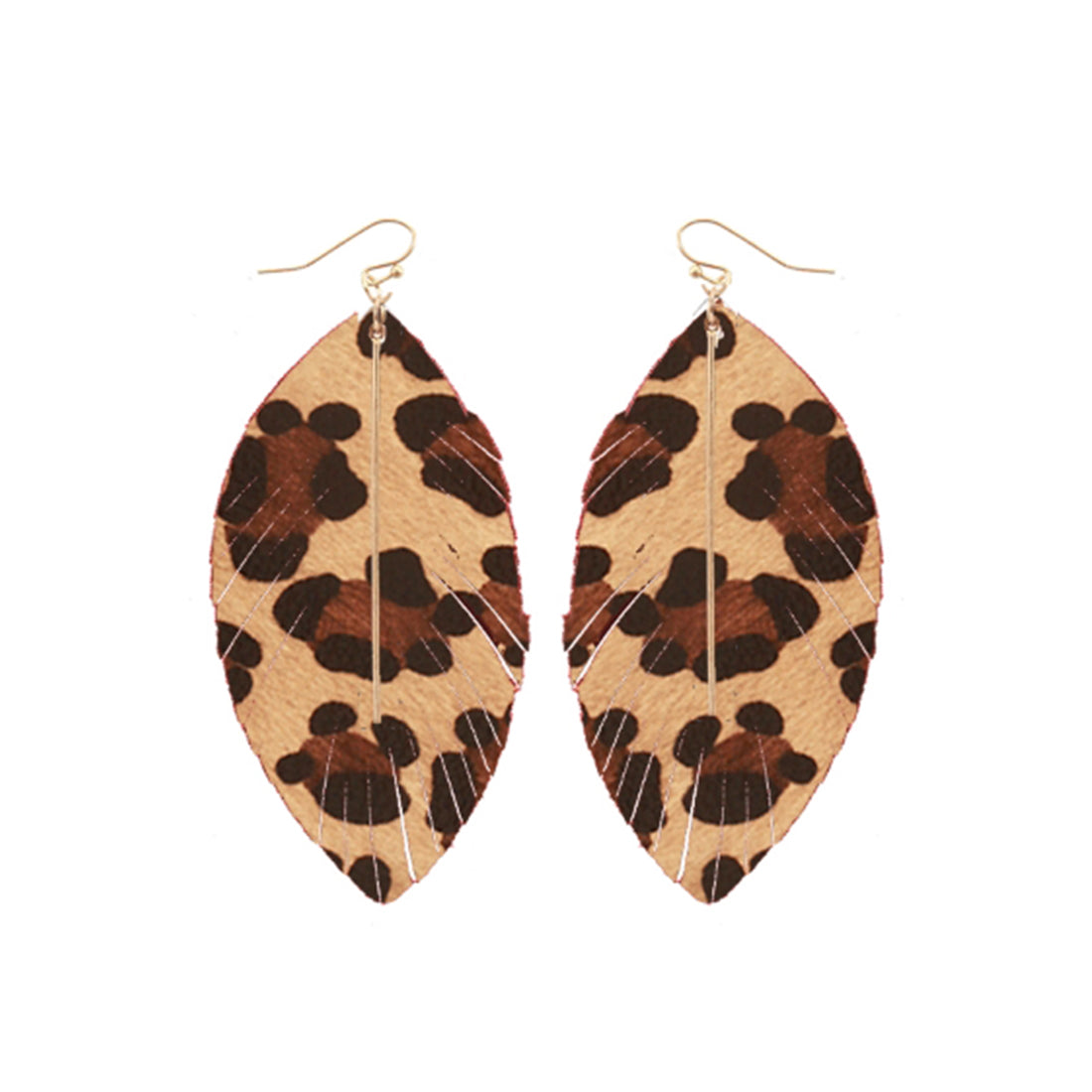 Leopard Heather Earrings