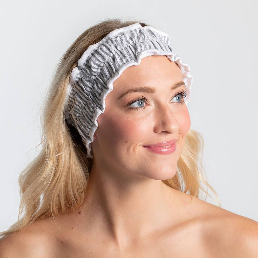 Seersucker Spa Headband