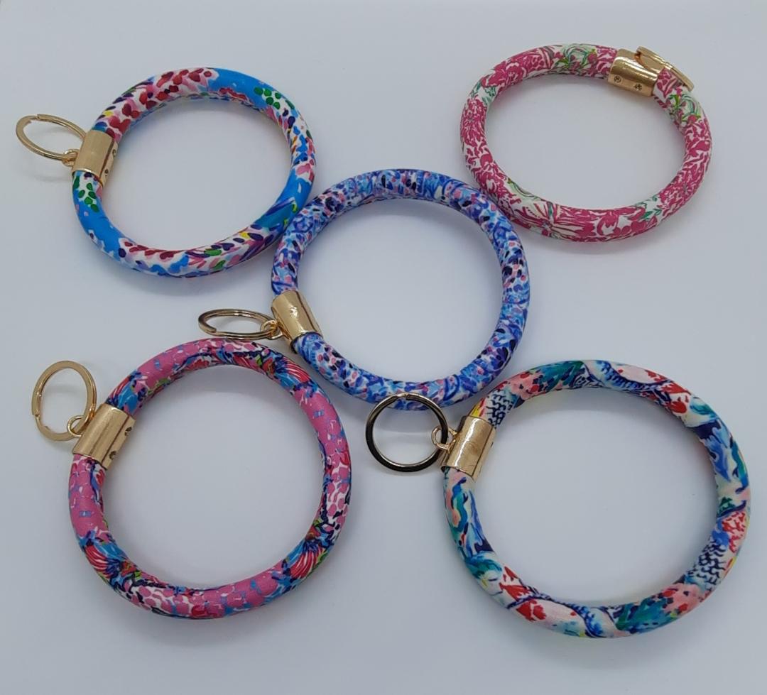 Key Chain Bangle Cuff