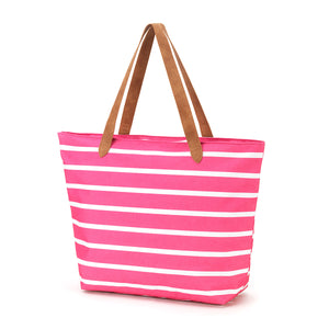 Large Stripe Tote