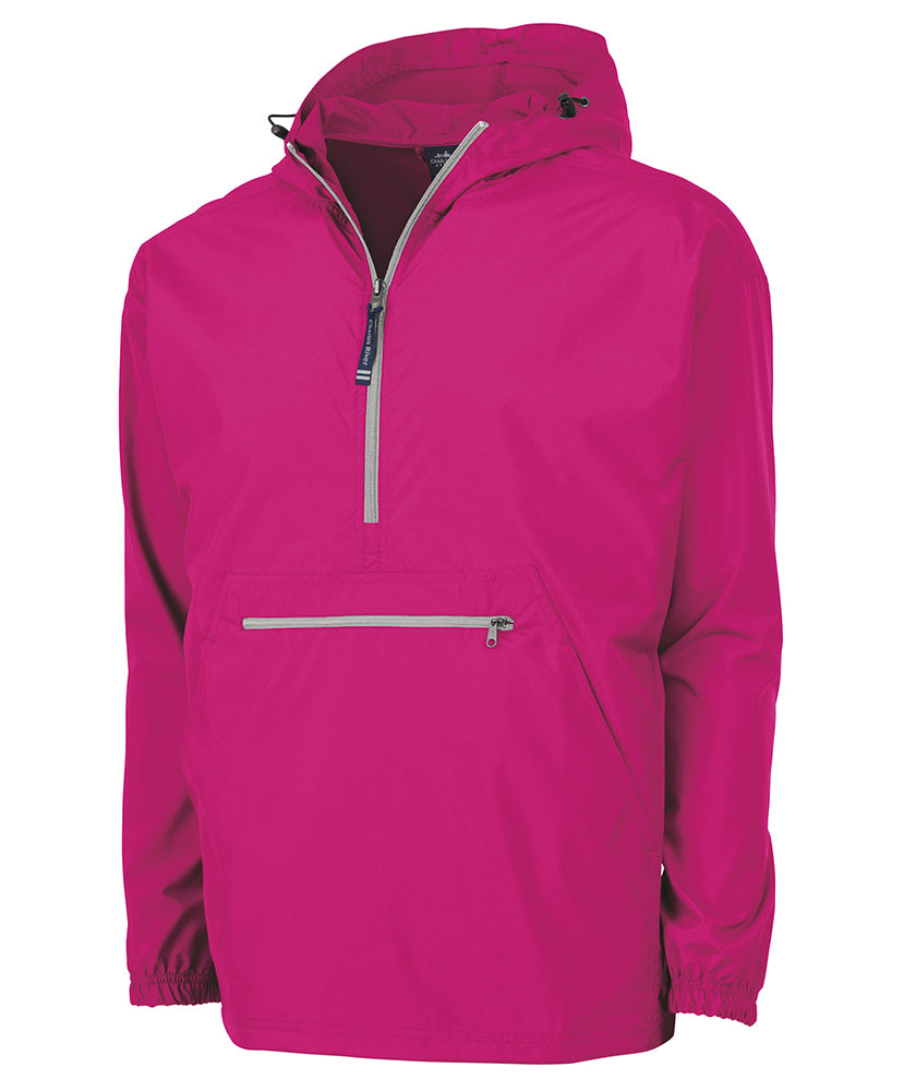 Charles River Adult Pack N Go Pullover Hot Pink XL