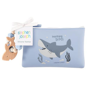 Silicone Teether w/ Pouch