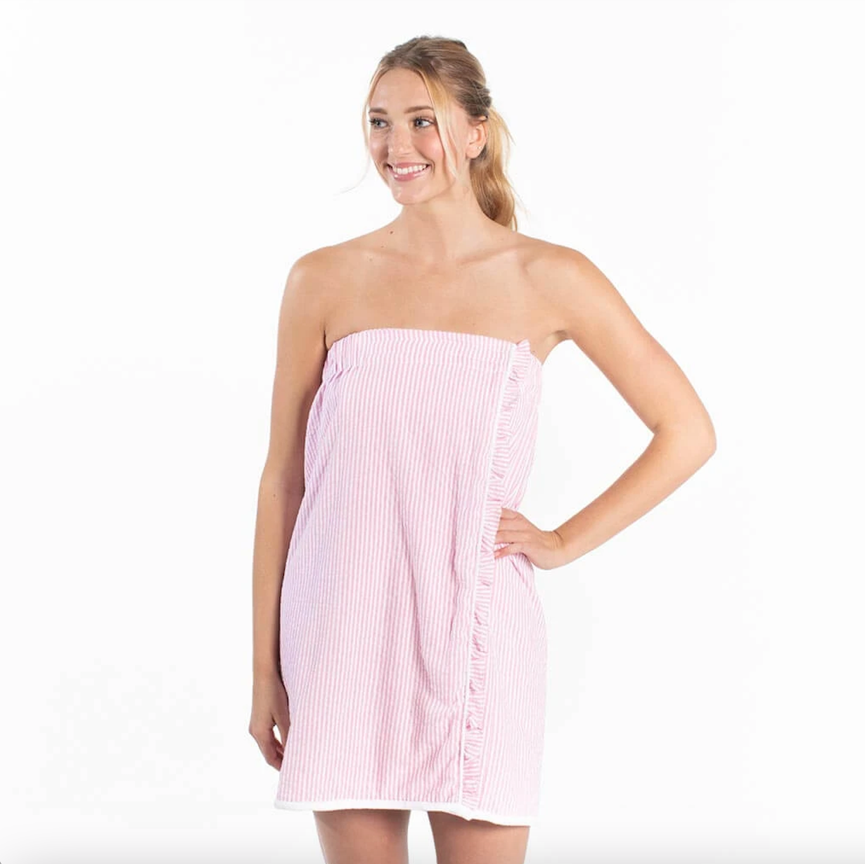 Seersucker Spa Wrap