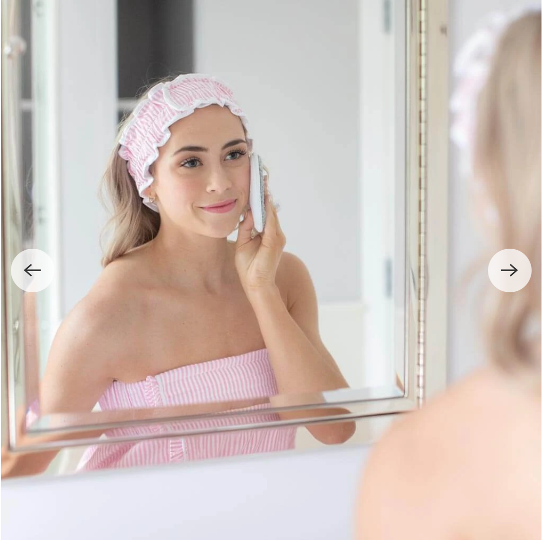 Seersucker Spa Headband