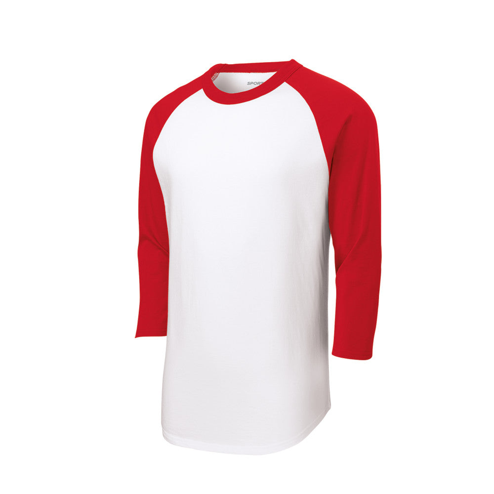 Adult Raglan Baseball Tee Sport-Tek UNISEX