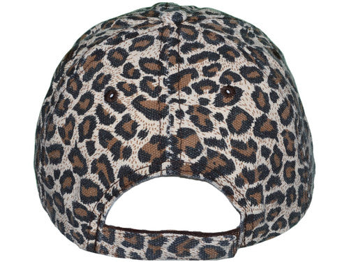 Leopard Distressed Baseball Hat
