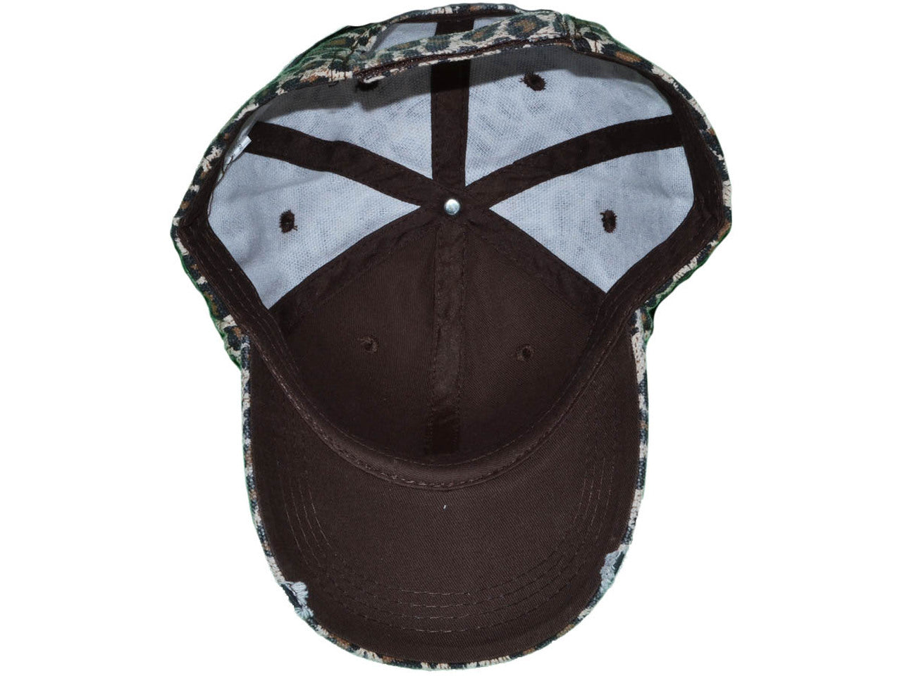 Leopard Distressed Baseball Hat