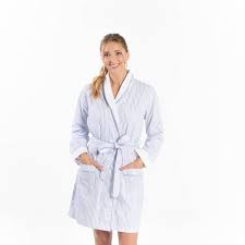 Seersucker Robe
