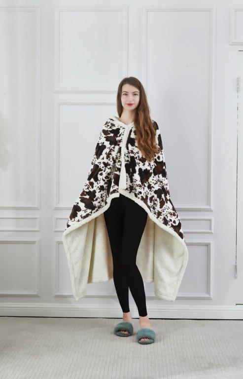 Chestnut Rodeo Wearable Throw