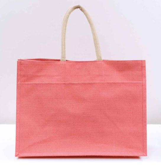 Jute Pocket Tote