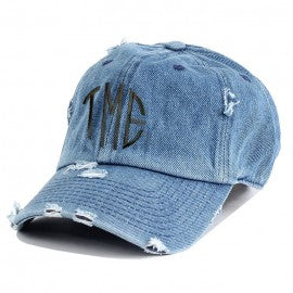 Premium Distressed Baseball Cap