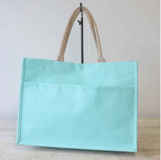 Jute Pocket Tote