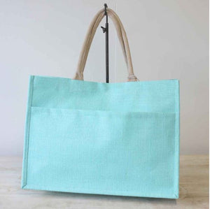 Jute Pocket Tote