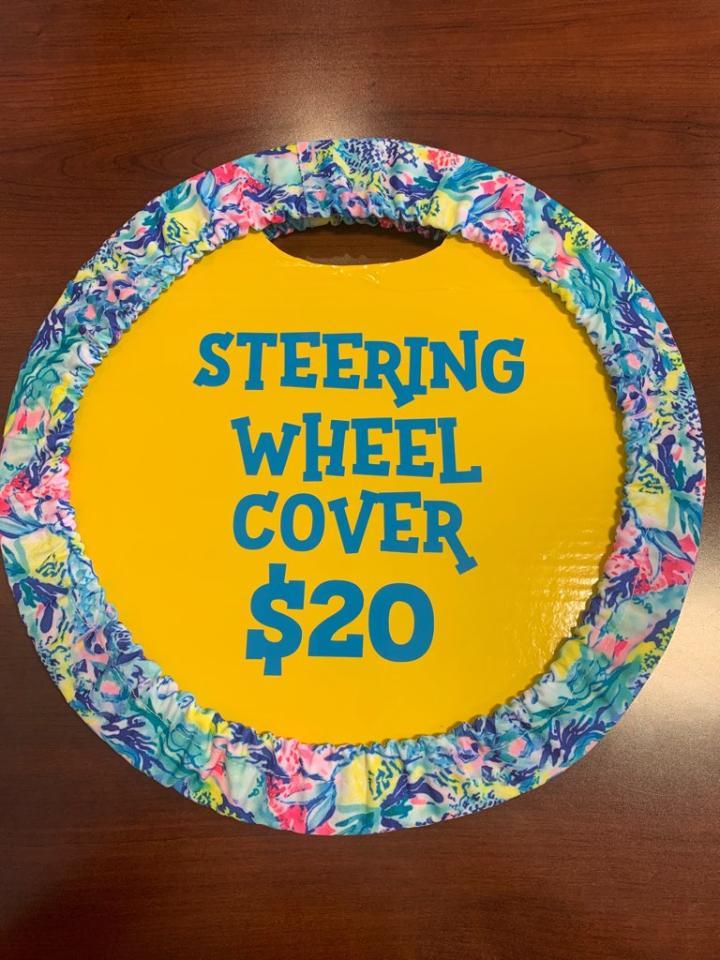 Island Reef Steering Wheel Cover