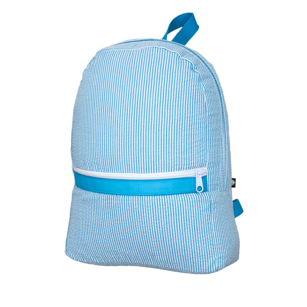 Seersucker Backpack Large