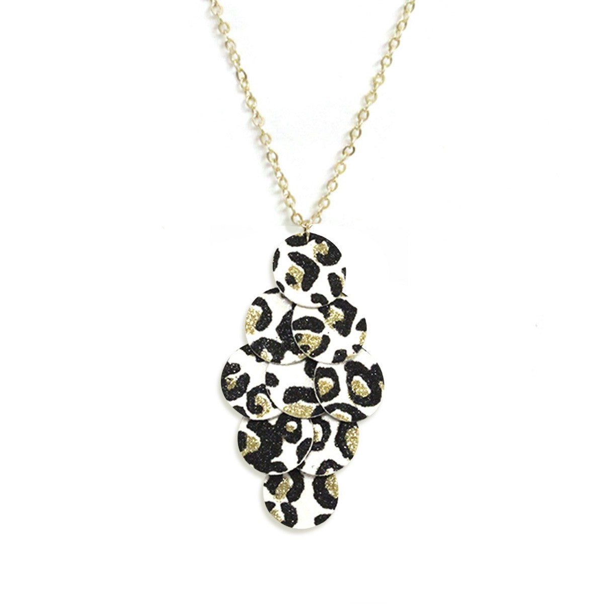White Leopard Whitney Necklace