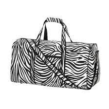 Zebra Duffel